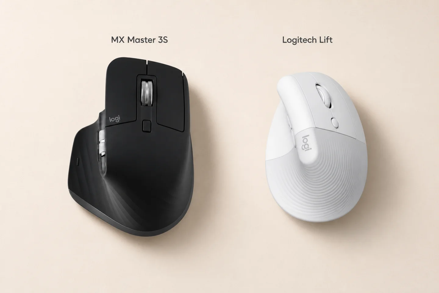 MX Master 3S cho thao tác nhanh, Logitech Lift đổi cách cầm
